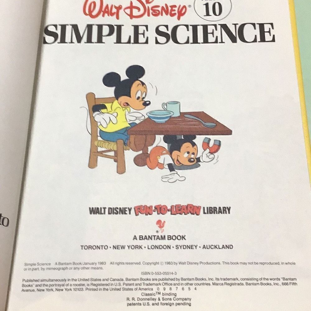 Vintage Walt Disney Fun to Learn books - Picture 7 of 13